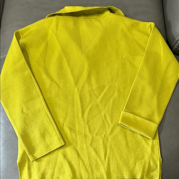 Adolfo Dominguez Mustard Knit Top - Picture 5 of 8
